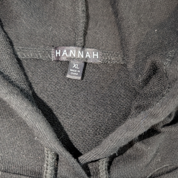 Hannah Black Hoodie with Colorful Floral Embroidery - Picture 6 of 8